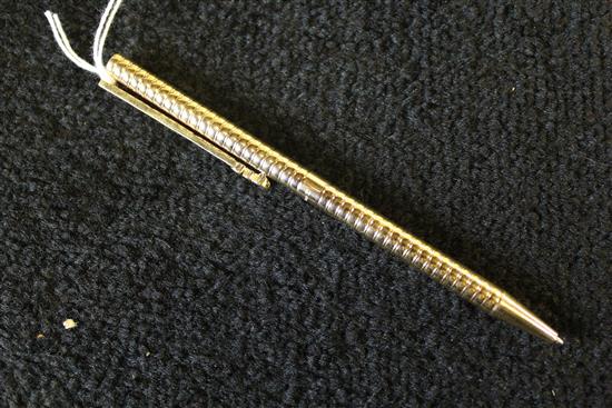 Diamond mounted Dupont pen